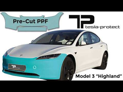 Model 3 "Highland" Frontkit regular - PPF-kit voor de voorkant van het voertuig